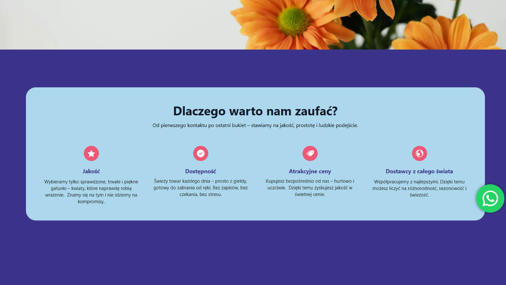 Strona internetowa Kwiaty Bińczyk