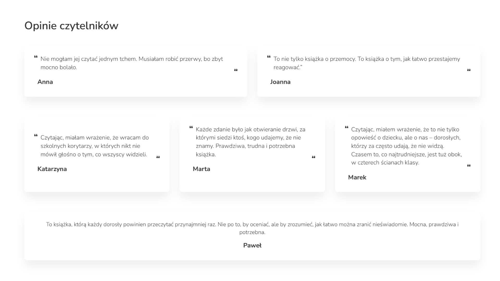 Rozbudowane opinie czytelników jako społeczny dowód słuszności