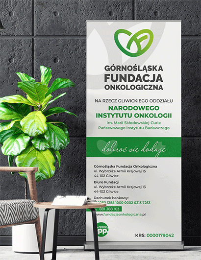 roll-up reklamowy – projekt graficzny