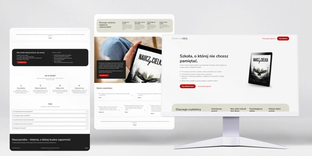 strona sprzedażowa eBook