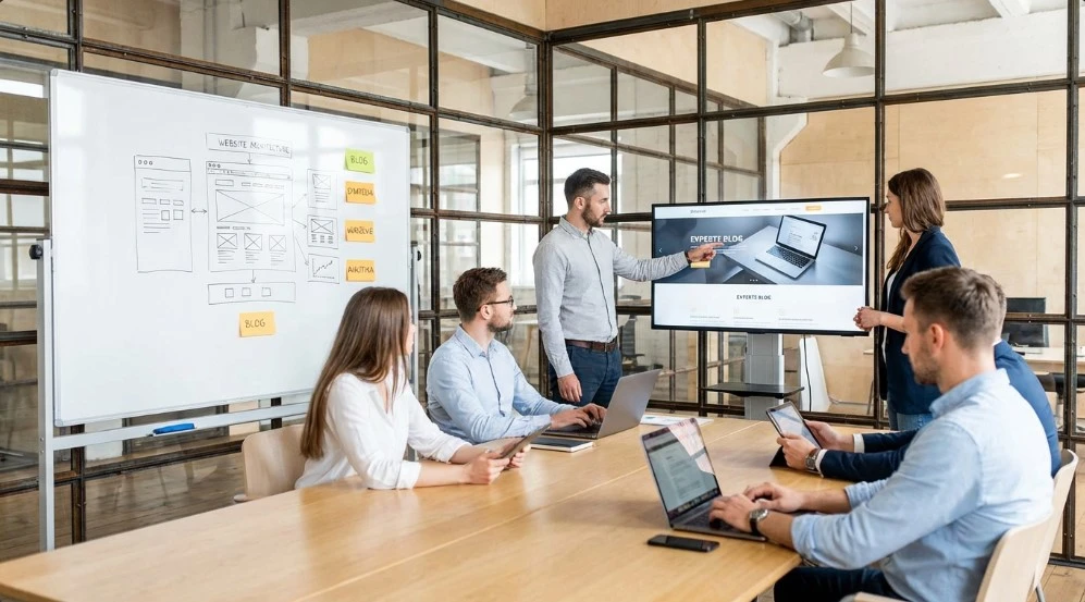 Rozbudowana, nowoczesna strona firmowa z blogiem eksperckim: jak zaplanować, wdrożyć i ocenić